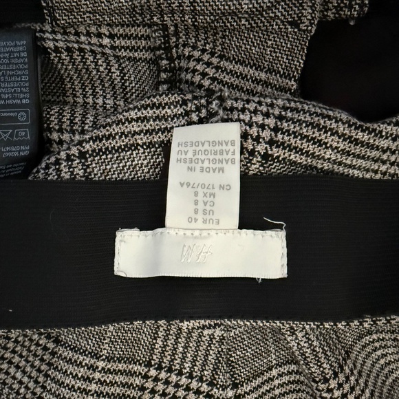 H&M Beige Plaid Slacks - Picture 3 of 7